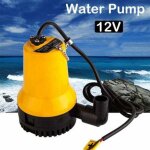 Tigrezy - 4200l / pompe  eau dc12v dc 50w submersible propre claire et sale l'tang piscine nettoyer ...
