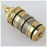 Tigrezy - cartouche thermostatique et poignée en laiton pour le bain douche pour mitigeur mélangeur barre ... Tigrezy - cartouche thermostatique et poignée en laiton pour le bain douche pour mitigeur mélangeur barre ...