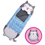 Tigrezy joli sac de couchage et oreiller 2 en 1 happy nappers pour enfant 135 50 cm couette adapte  ...