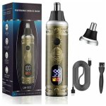 Tigrezy tondeuse pour oreilles et nez rechargeable pour hommes