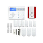 Tike s�curit� - alarme maison sans fil ice - bi37 compatible box internet