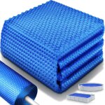 Tillvex couverture solaire de piscine premium 400 �m rectangulaire 700 x 400 cm film solaire d�coupable ...