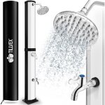 Tillvex douche solaire 20 - 35 litres - housse de protection incluse, douche de jardin solaire - douche ...