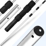 Tillvex perche télescopique de piscine 1, 20 - 3, 60 m perche de piscine en aluminium perche de nettoyage ... Tillvex perche télescopique de piscine 1, 20 - 3, 60 m perche de piscine en aluminium perche de nettoyage ...