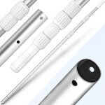 Tillvex perche tlescopique de piscine 1, 20 - 3, 60 m perche de piscine en aluminium perche de nettoyage ...
