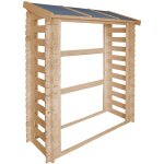 Timbela - abri  bches 1, 75 m3 ? abri de stockage pour bois de chauffage ? abri  vlo / container ...