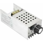 Tinor - contrleur de vitesse de moteur, 6000w ac 220v scr rgulateur de tension electrique thermostat ...