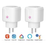 Prise connect�e wifi, lot de 2 prise intelligente compatible avec alexa, google home et smart life, prises ...