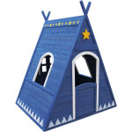 C�monjardin - tipi cabane pour enfant en bois peint