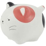 Tirelire chat kawaii en c�ramique 11 cm