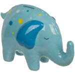 Out of the blue - tirelire éléphant bleu en céramique Out of the blue - tirelire éléphant bleu en céramique