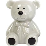 Tirelire enfant en dolomite nounours 15 cm