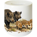 Tirelire sanglier en c�ramique 9, 5 cm