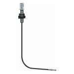 Lira - tirette inox satin avec c�ble de 700mm pour bonde auto