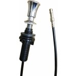 Lira - tirette en laiton chromé, avec câble 700mm pour bonde automatique Lira - tirette en laiton chromé, avec câble 700mm pour bonde automatique