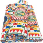 Emmevi mv s. p. a. - tissu d'ameublement en coton gran foulard housse de canap� mosa�que sicilienne - ...