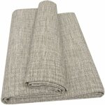 Tissu d'ameublement de coton housse de canap� granfoulard couvre - lit stri� beige - 170x280 cm