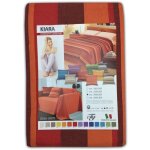 Tissu meubles couvrir tout grande �charpe couvre - lit couverture de canap� kiara bordeaux 1 place