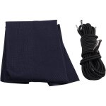 Tissu de remplacement de chaise, tissu de chaise longue anti - gravit� (bleu marines) avec corde, accessoires ...