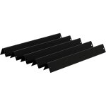 Set de diffuseurs de flamme émaillés en porcelaine (5 pièces) 38, 9 x 6, 6 cm rails d'arôme pour barbecue ... Set de diffuseurs de flamme émaillés en porcelaine (5 pièces) 38, 9 x 6, 6 cm rails d'arôme pour barbecue ...
