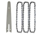 1 / 4 guide de cha�ne tron�onneuse 6 pouces scie �lectrique portable mini lame journalisation �lagage ...