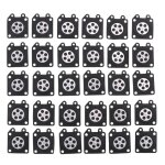 30pcs pices de carburateur tampons membrane trononneuse pour 2500 / 3800 / 4500 / 5200 / 5800 accessoires ...