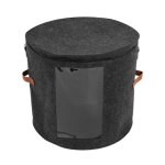 Bote de rangement pour chapeau rond -  pliable avec couvercle vtements rembourrs et jouet animal, ...