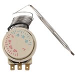 Tlily - congelateur - 30 + 30 celsius ac 250 v 16a ac380v thermostat capillaire de temperature