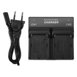 Tlily - dual channel chargeur de batterie pour batterie np - f970 f750 f960 qm91d fm50 fm500h fm55h Tlily - dual channel chargeur de batterie pour batterie np - f970 f750 f960 qm91d fm50 fm500h fm55h