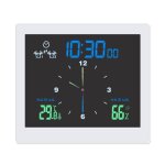 Horloge murale tanche pour salle de bain horloges douche minuterie lectronique numrique cuisine temps ...