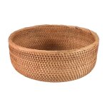 Tlily - panier de fruits rond en rotin naturel plateau service pain table osier tissant des stockage ... Tlily - panier de fruits rond en rotin naturel plateau service pain table osier tissant des stockage ...