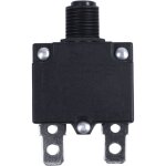 Protecteur thermique de surcharge disjoncteur ac 125 / 250v 10a noir