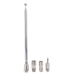 Tige antenne 3. 5mm adaptateur fm radio remplacement vis tlescopique type f connecteur mle av rcepteur ...
