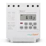 Tinor - tm - 613 relais temporis programmable 380v / 50 - 60hz 16a relais hebdomadaire commutateur de ...