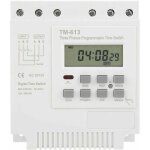 Tm163 relais temporis� programmable 380v / 5060hz 16a relais hebdomadaire commutateur de minuterie de ...