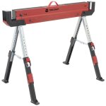 Toolcraft - to - 7726197 acier chevalet de sciage  hauteur rglable 300 kg (l x h x p) 520 x 620 x 1088 ...
