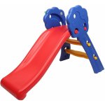 Sifree - toboggan aire de jeux pliable avec panier de basket en plastique toboggan pour enfants 3 - 8 ...