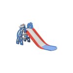 Toboggan pour enfants 3 en 1 toboggan indoor multifonctionnel toboggan pour bbs avec panier de basket ...