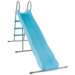 Toboggan pour enfants intex 44107 en plastique bleu et acier cm. 251x84x147h pour terrasses de piscine ...