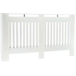 Toboli cache - radiateur ? blanc ? 152 x 19 x 82 cm ? en mdf ? couverture protège - chauffage décorative, ... Toboli cache - radiateur ? blanc ? 152 x 19 x 82 cm ? en mdf ? couverture protège - chauffage décorative, ...