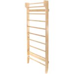 Toboli espalier de gymnase ? 800 x 140 x 1950 mm ? en bois ? jusqu?� 150 kg ? mur paroi d?escalade pour ...