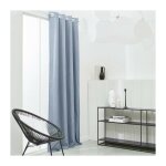 Today rideau isolant thermique essential uni - 140 x 240 cm - denim