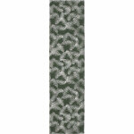 Toile de chilienne jardin motif d'aiguilles pin vert - ludivine 4246