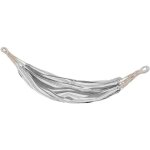 Toile hamac coton  rayures elozio gris - hespride