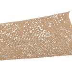 Toile d'ombrage ajoure jaune, 150d design ombrire camouflage , adapt  la terrasse de jardin pergola, ...