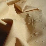 Toile d'ombrage pergola 3x2m imperm�able avec ?illets � poser sur une structure couleur: beige