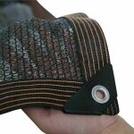 Toile ombrage respirant protection rayons 50 - 60% uv pour jardin terrasse filet protection solaire filet ...