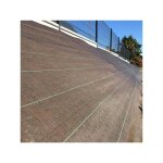 Atout loisir - toile de paillage 130g / m� - long 50 m, couleur marron, larg 5. 25 m