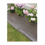Celloplast - nortene toile de paillage tiss�e 'weedsol' 1, 25 x 25 m - marron