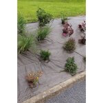 Celloplast - nortene toile de paillage tiss�e 'weedsol' 1, 25 x 25 m - marron